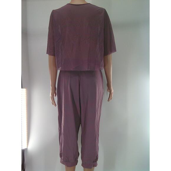 Dance Costume Kelle Large Adult Purple Pockets Contemporary two piece modern - Picture 6 of 7